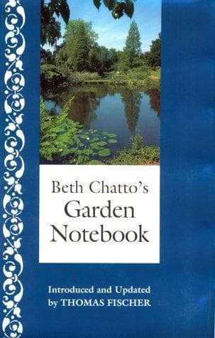 Tapa de Beth Chatto's garden notebook