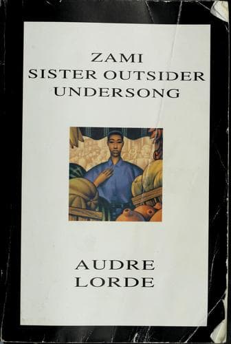 Tapa de Zami ; Sister Outsider ; Undersong
