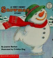 Tapa de A very merry snowman story