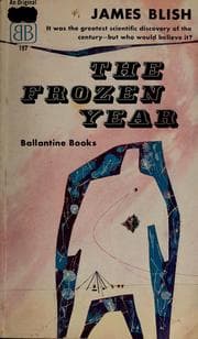Tapa de The frozen year