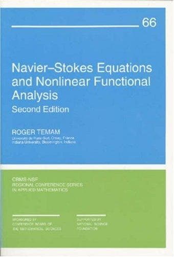 Tapa de Navier-Stokes Equations and Nonlinear Functional Analysis (CBMS-NSF Regional Conference Series in Applied Mathematics)