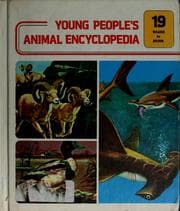 Tapa de Young people's animal encyclopedia