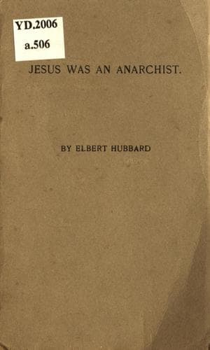 Tapa de Jesus Was An Anarchist