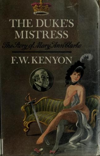 Tapa de The Duke's mistress
