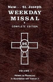 Tapa de New saint joseph weekday missal