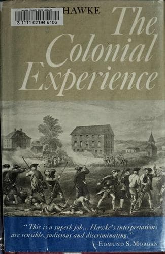 Tapa de The colonial experience