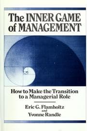 Tapa de The inner game of management