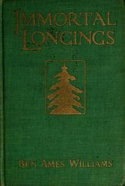 Tapa de Immortal longings