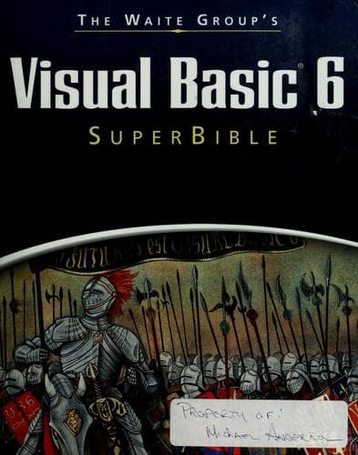 Tapa de The Waite Group's Visual Basic 6 SuperBible