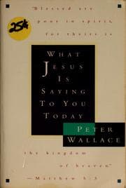 Tapa de What Jesus is saying to you today