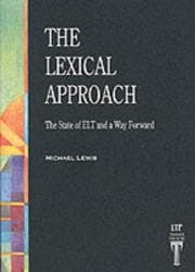 Tapa de The Lexical Approach