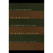 Tapa de Companion to Biblical Interpretation in Early Judaism