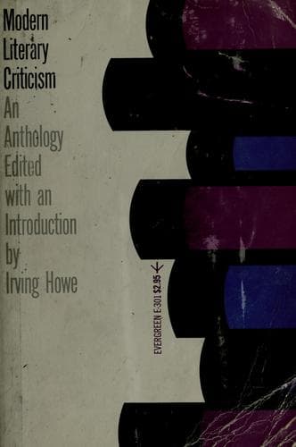 Tapa de Modern literary criticism
