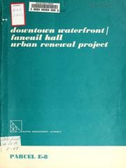 Tapa de Downtown waterfront / Faneuil Hall urban renewal project, project e-8