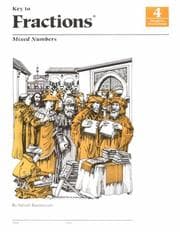 Tapa de Mixed Numbers Book 4 (Key to Fractions)