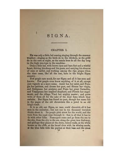 Tapa de Signa: A Story