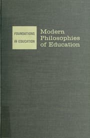 Tapa de Modern philosophies of education