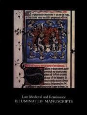 Tapa de Late Medieval and Renaissance Illuminated Manuscripts