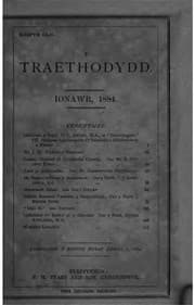 Tapa de Y Traethodydd