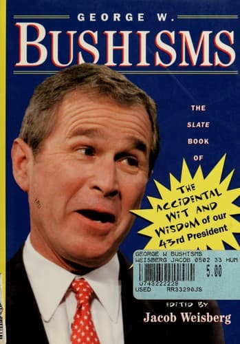 Tapa de George W. Bushisms