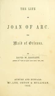 Tapa de The life of Joan of Arc