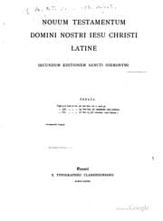 Tapa de Nouum Testamentum Domini nostri Iesu Christi latine