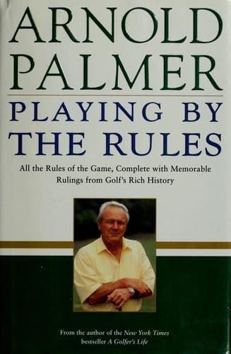 Tapa de Playing by the rules