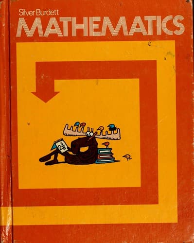 Tapa de Silver Burdett mathematics