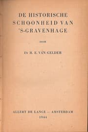 Tapa de De historische schoonheid van 's-Gravenhage