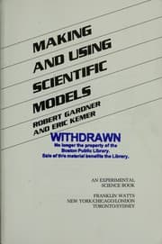 Tapa de Making and using scientific models