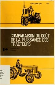 Tapa de Comparaison du coût de la puissance des tracteurs