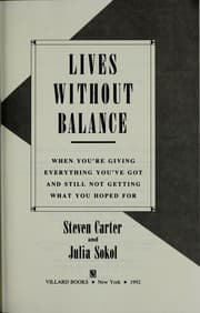 Tapa de Lives without balance