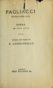 Tapa de Pagliacci (Punchinello)