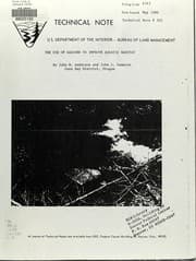 Tapa de The use of gabions to improve aquatic habitat