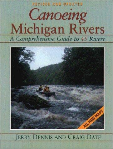 Tapa de Canoeing Michigan rivers