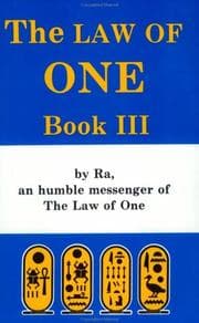 Tapa de The Law of One, Book Three