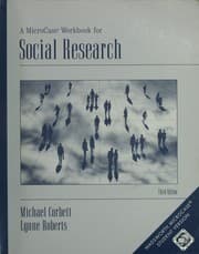 Tapa de A MicroCase workbook for social research