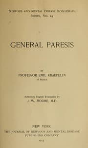 Tapa de General paresis