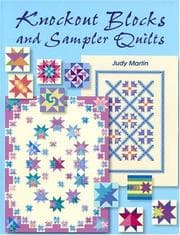 Tapa de Knockout blocks and sampler quilts