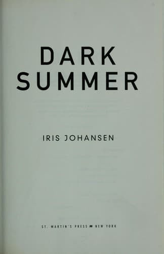 Tapa de Dark summer