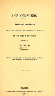 Tapa de Los consumos