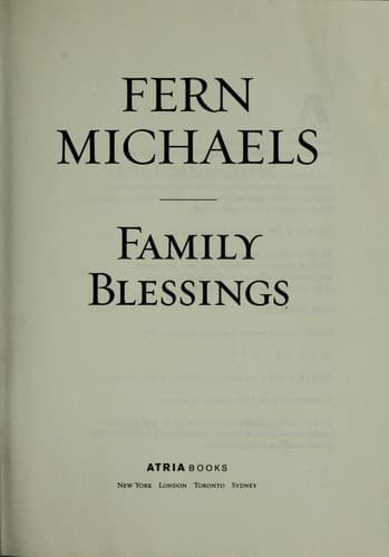 Tapa de Family blessings
