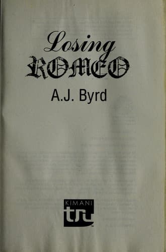 Tapa de Losing Romeo