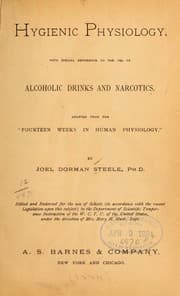 Tapa de Hygienic physiology; with special reference to the use of alcoholic drinks and narcotics