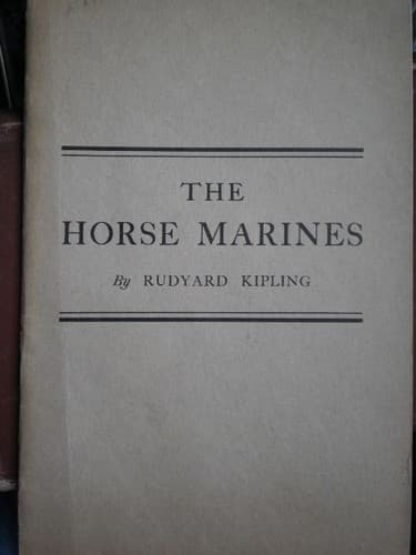 Tapa de The horse marines