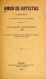 Tapa de Amor de artistas