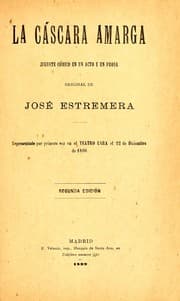 Tapa de La cáscara amarga
