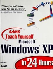 Tapa de Sams teach yourself Microsoft Windows XP in 24 hours