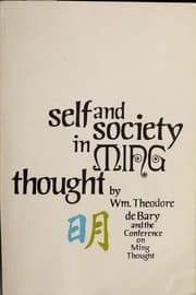 Tapa de Self and society in Ming thought