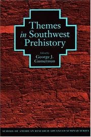Tapa de Themes in Southwest Prehistory